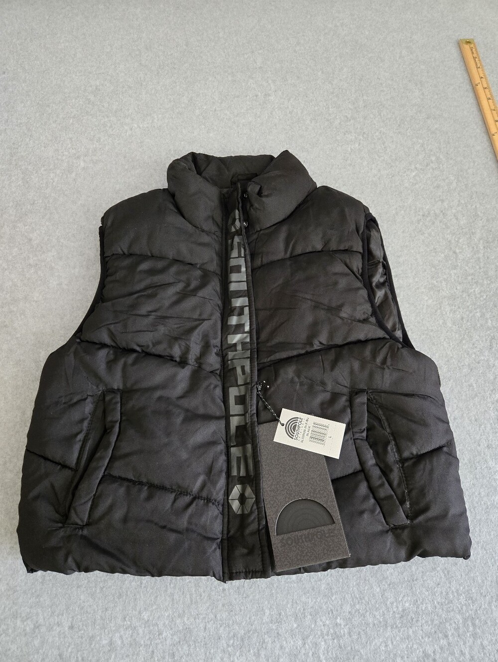 Southpole Women's Vest - Lightweight Insulated Cropped Puffer Vest for Women NEW